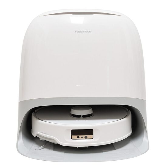 Roborock Q-Revo CURV,  18500 Pa, White (Wet/dry cleaning)